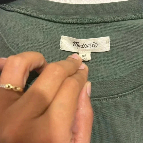 BUNDLE Madewell Side-Cinch Scrunched Muscle Tee - Picture 6 of 7